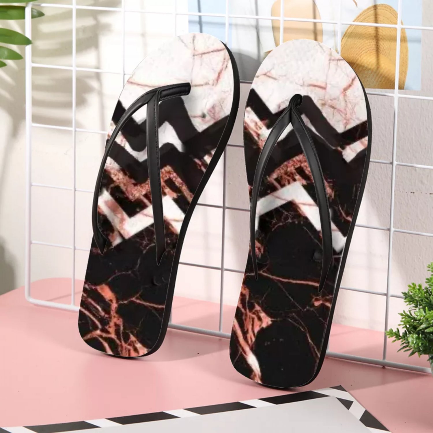 Marbled Flip Flop