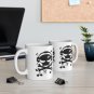 Skull and Headphones - Ceramic Coffee Mug