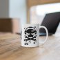 Skull and Headphones - Ceramic Coffee Mug
