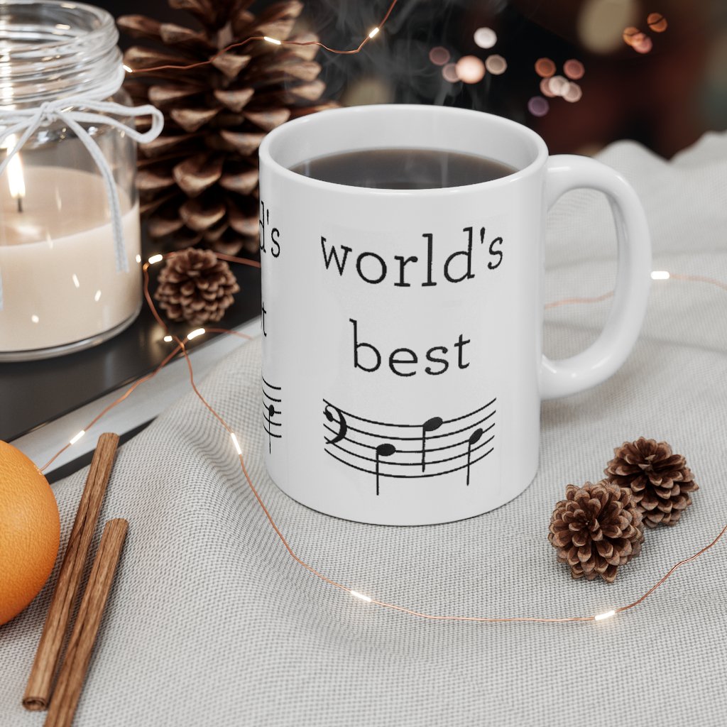 World's Best Dad - Ceramic Coffee Mug