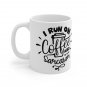 I Run on Coffee and Sarcasm - Ceramic Coffee Mug