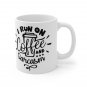 I Run on Coffee and Sarcasm - Ceramic Coffee Mug