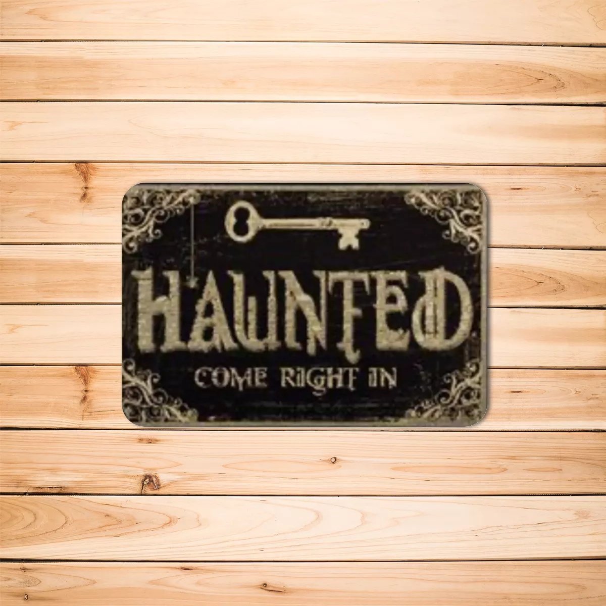 Haunted, Come Right In -  Doormat