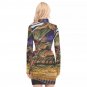 Jungle Scape Hollow Hip Dress
