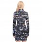 Violet Bandage Long Sleeve Hollow Hip Dress