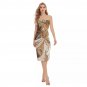 Gold Goddess Strapless Dress