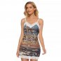 Bohemian Cami Dress With Lace Edge