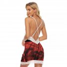 Scarlet Cami Dress With Lace Edge