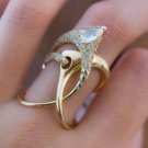 Creative Zircon Ring Gold Plated HT-B2968