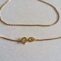18k Real Gold Necklace 45CM 1.6G