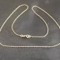 18k Real Gold Necklace Gypsophila Chain 45CM 1.2G