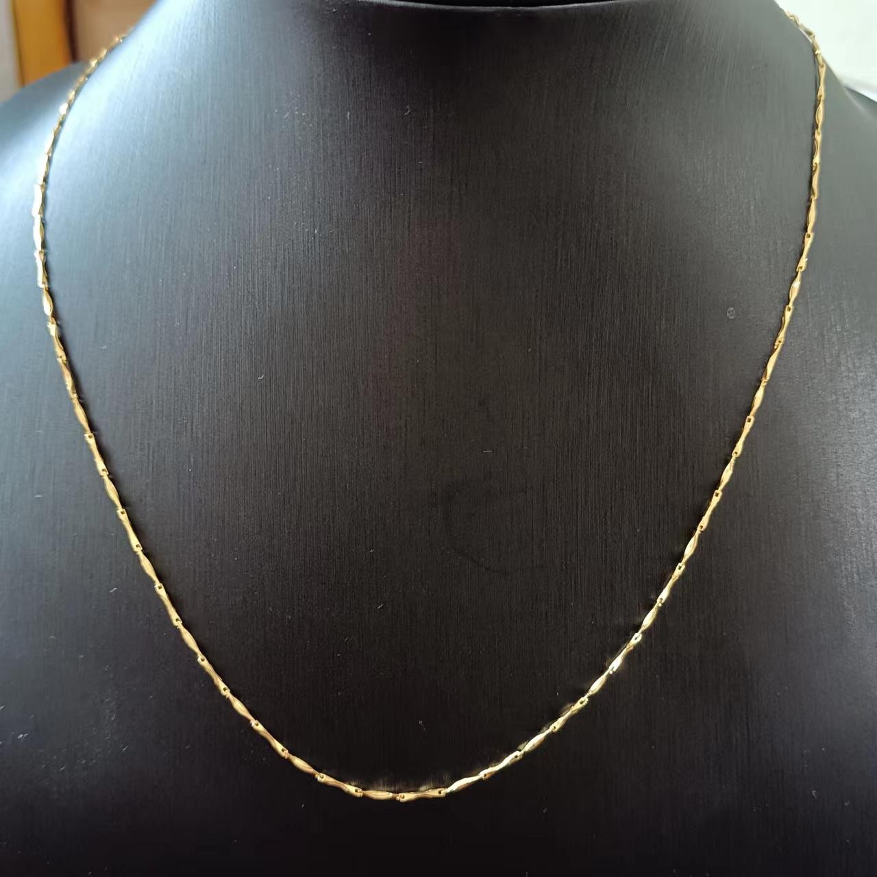 18k Real Gold Necklace 45CM 2.0G