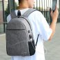 Mens USB Charging Backpack Business Laptop Backbag Large Capacity Bag Men Waterproof Backpack Set Tr