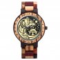 T94 Wolf Yin Yang_Men's Watches  2023  Wooden Watch for Men Come With Wooden  Support