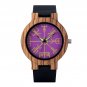 T84-3_Men Watches  Warriors Collection Valknut Handmade Engraved Wooden Watch Custom Logo Dropshippp