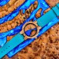 GT079-2_Valentine's Day Present 2022 Blue Resin Wristwatch Japan Quartz Movement Thuja Wood with Tim