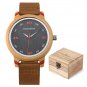 T48-1 Wood box_Wood Watch for Men Japanese Miyota Quartz Movement   Packaging