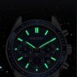 Black Silver_Business Men Watch Stainless Steel Mesh Belt Quartz Watches Luxury Man Wristwatch Calen