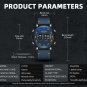 style 3_Roller Pointer Watches for Men Luxury Military Sport Watch Leather Strap Quartz Wristwatch C