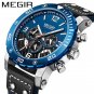 Brown Black_Men's Casual Watch Luxury Business Wrist Watch Leather Luminous Sports Military Watches