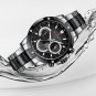 SB_Male   Wrist Watches Men Stainless Steel Sports Waterproof Watch Multi-function Clock