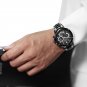 SBE_Male Wrist Watches Men Stainless Steel Sports Waterproof Watch Multi-function Clock