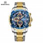GBE_Gold Men Watches Multifunction Luminou Quartz Male Watch Temperament Men Luxury    Pilot Watch