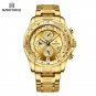 GG_Gold Men Watches Multifunction Luminou Quartz Male Watch Temperament Men Luxury    Pilot Watch