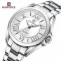 RGRG-BOX_Women Watch Stainless Steel Bracelet Clock Luxury Elegant Quartz Ladies  Waterproof Wristwa