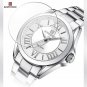 RGRG-BOX_Women Watch Stainless Steel Bracelet Clock Luxury Elegant Quartz Ladies  Waterproof Wristwa
