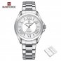 SW-BOX_Women Watch Stainless Steel Bracelet Clock Luxury Elegant Quartz Ladies  Waterproof Wristwatc