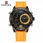 BYY_2023 Unique Men's LCD Display Watch Luxury Luminous Silicone Strap Waterproof Wristwatches
