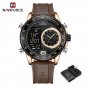 RGBCE-BOX_2023 Unique Men's LCD Display Watch Luxury Luminous Silicone Strap Waterproof Wristwatches