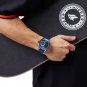 RGBEBE_2023 Unique Men's LCD Display Watch Luxury Luminous Silicone Strap Waterproof Wristwatches