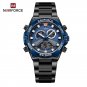 BBEBE_Luxury Watch For Men Dual Display Digital Casual Sport Chronograph Clock Quartz Wristwatch Mal