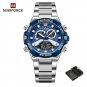 SBEBE-BOX_Luxury Watch For Men Dual Display Digital Casual Sport Chronograph Clock Quartz Wristwatch