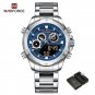 SBE-BOX_Top Men Watch Sports Military Quartz Stainless Steel Wristwatch Chronograph Male Clock
