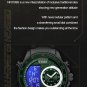 GG BOX_2022 Unique Men's LCD Display Wristwatches Luxury Luminous Waterproof Steel Japanese Movement