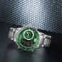 GG BOX_2022 Unique Men's LCD Display Wristwatches Luxury Luminous Waterproof Steel Japanese Movement