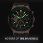 RGBDBN-BOX_Quartz Watches for Men Leather Sports Chronograph Wrist Watch Waterproof Luminous Watches