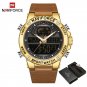 GBLBN-BOX_Watch Men Sport Quartz Watches Top Military Waterproof LED Digital Wristwatch Man Clock