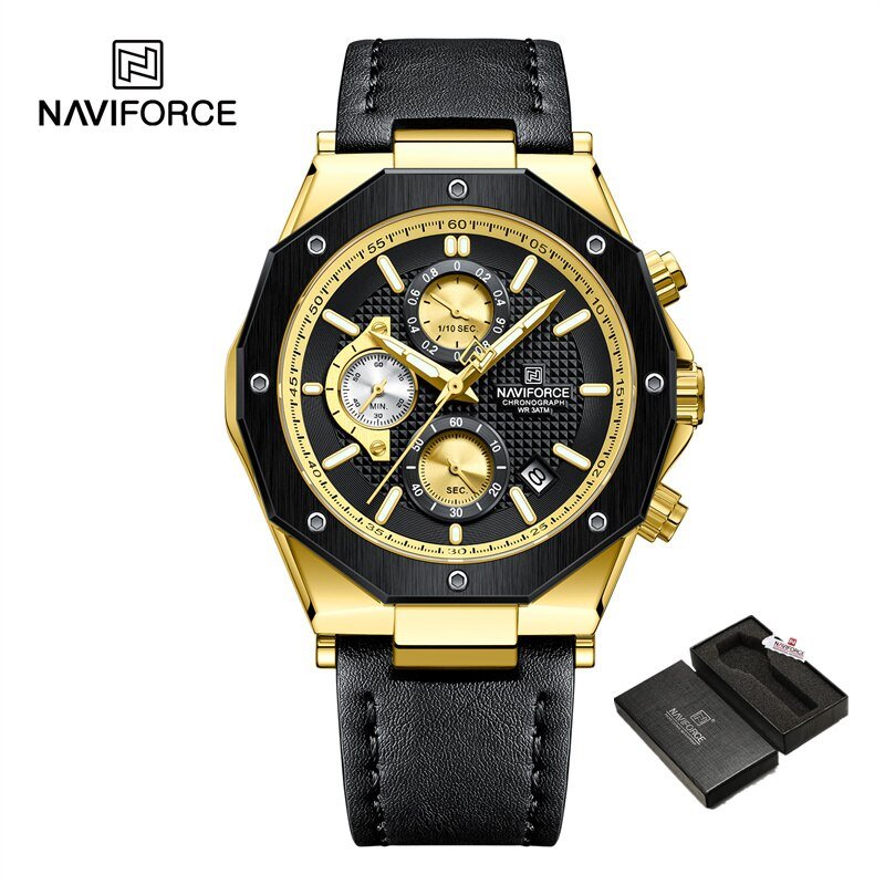 GBB-BOX_Quartz Movement Men Watch Classic Luxury Male Watch Chronograph Military Sport Male  Wristwa