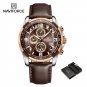 RGCEDBN-BOX_Luxury Quartz Watch Men Military Genuine Strap Sports Wristwatch Waterproof Men's Clock