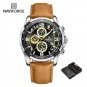 SBBN-BOX_Luxury Quartz Watch Men Military Genuine Strap Sports Wristwatch Waterproof Men's Clock