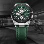 SBGY-BOX_2023 Luxury Business Leisure Quartz Leather Watches Round Dial Wristband Chronograph Men'