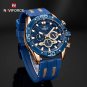 SBB_Men Luxury Chronograph Watch Military Waterproof Quartz Wristwatch Male Sport Silicone Strap Clo