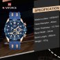 SBB-BOX_Men Luxury Chronograph Watch Military Waterproof Quartz Wristwatch Male Sport Silicone Strap