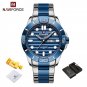 SBE BOX_Brand Men's Luxury Stainless Steel Quartz Wrist Watches for Male Luminous Water Resistant Sp