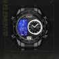 SGN BOX_Men's Watches Luxury Quartz Watch for Men Chronograph Waterproof 24 Hour LCD Display Lumino