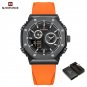 BBO-BOX_Army Military Sport Men's Watch Durable Silicone Strap Waterproof Backlight LCD Display Male